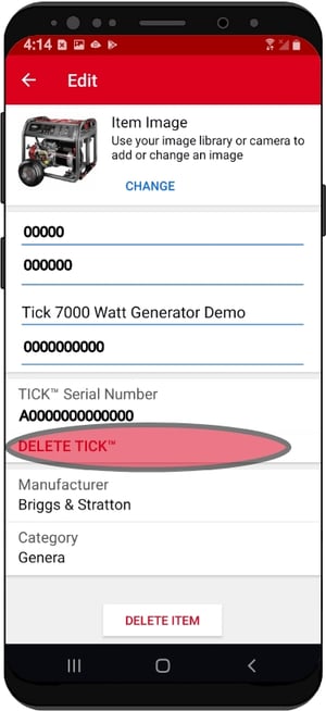 android-delete-tick-button