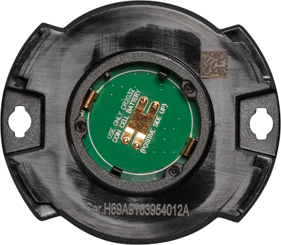 cross section of a TICK bluetooth tracker