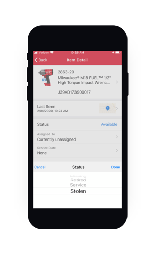 ONE-KEY™ Tool Tracking Milwaukee Tool Australia